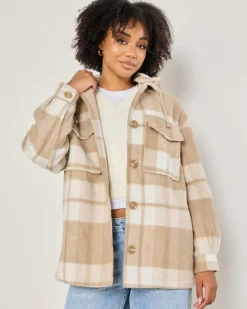 Flynn Hooded Shacket
