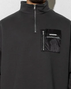 Frequency Panel 1/4 Zip Sweatshirt
