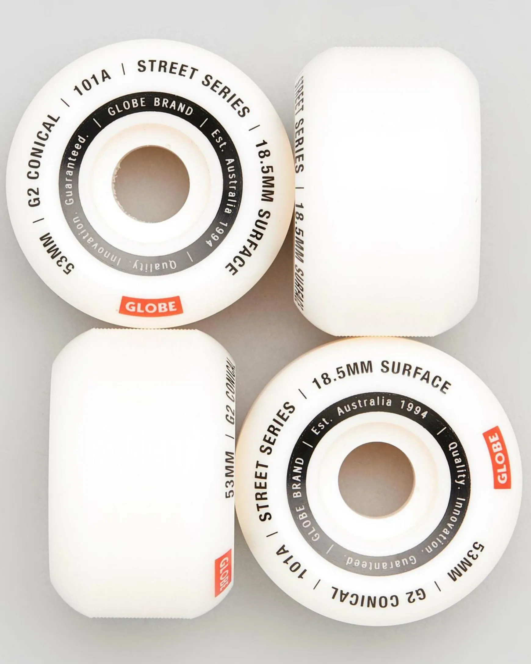G2 Conical 53mm Street Skateboard Wheels