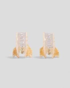 Geena Shell Hair Claw Clip Pack