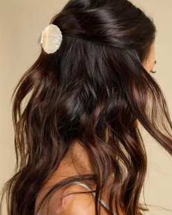 Geena Shell Hair Claw Clip Pack