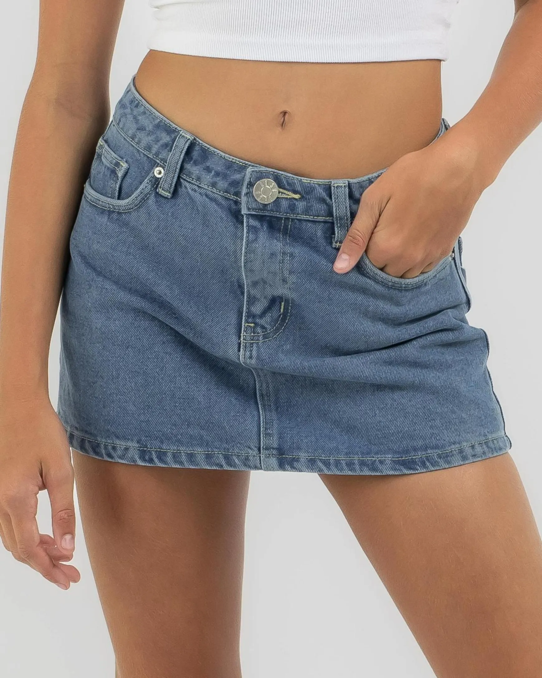 Girls' Allegra Denim Skort