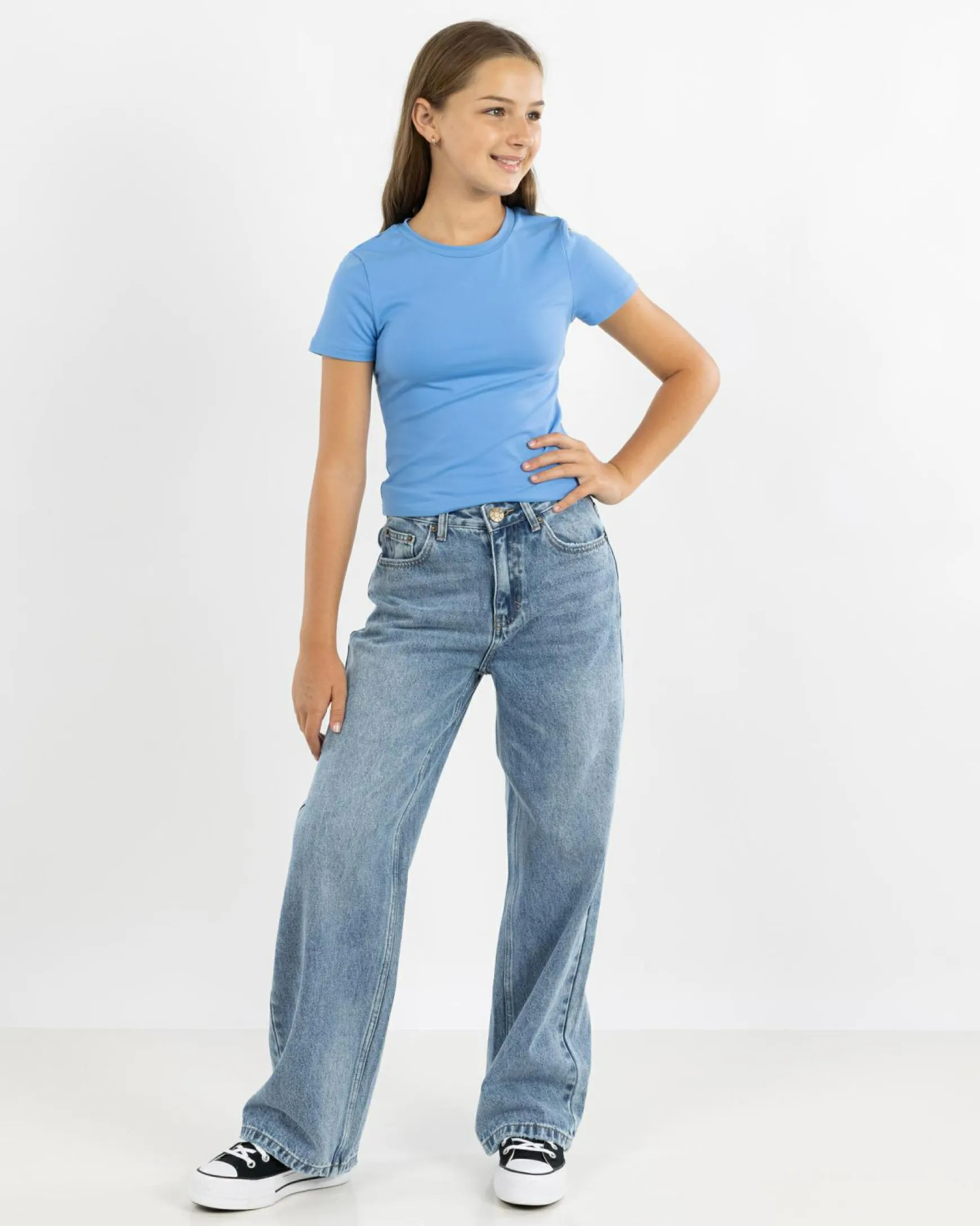Girls' Basic Super Soft Tee