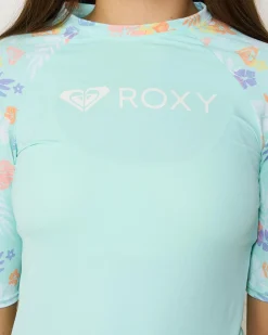 Girls' Beach Bay Short Sleeve Rash Vest