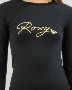 Girls' Beach Love Long Sleeve Rash Vest