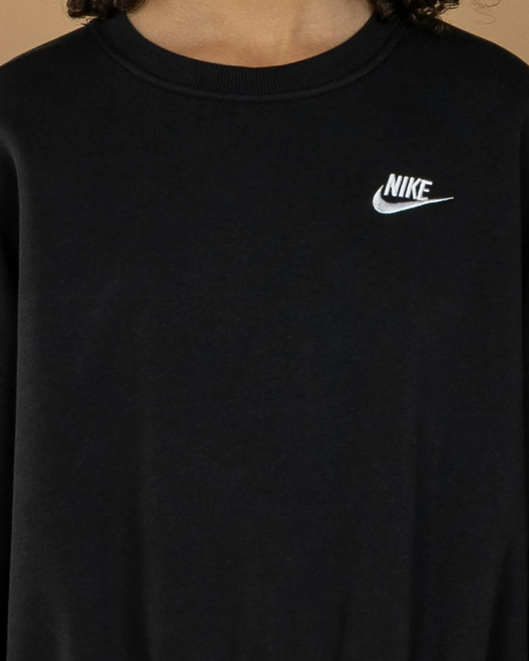 Girls' Boxy Crew-Neck Sweatshirt