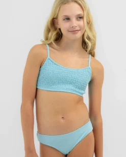 Girls' Della Bralette Bikini Set