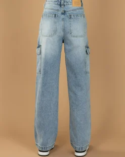 Girls' Elkie Cargo Jeans