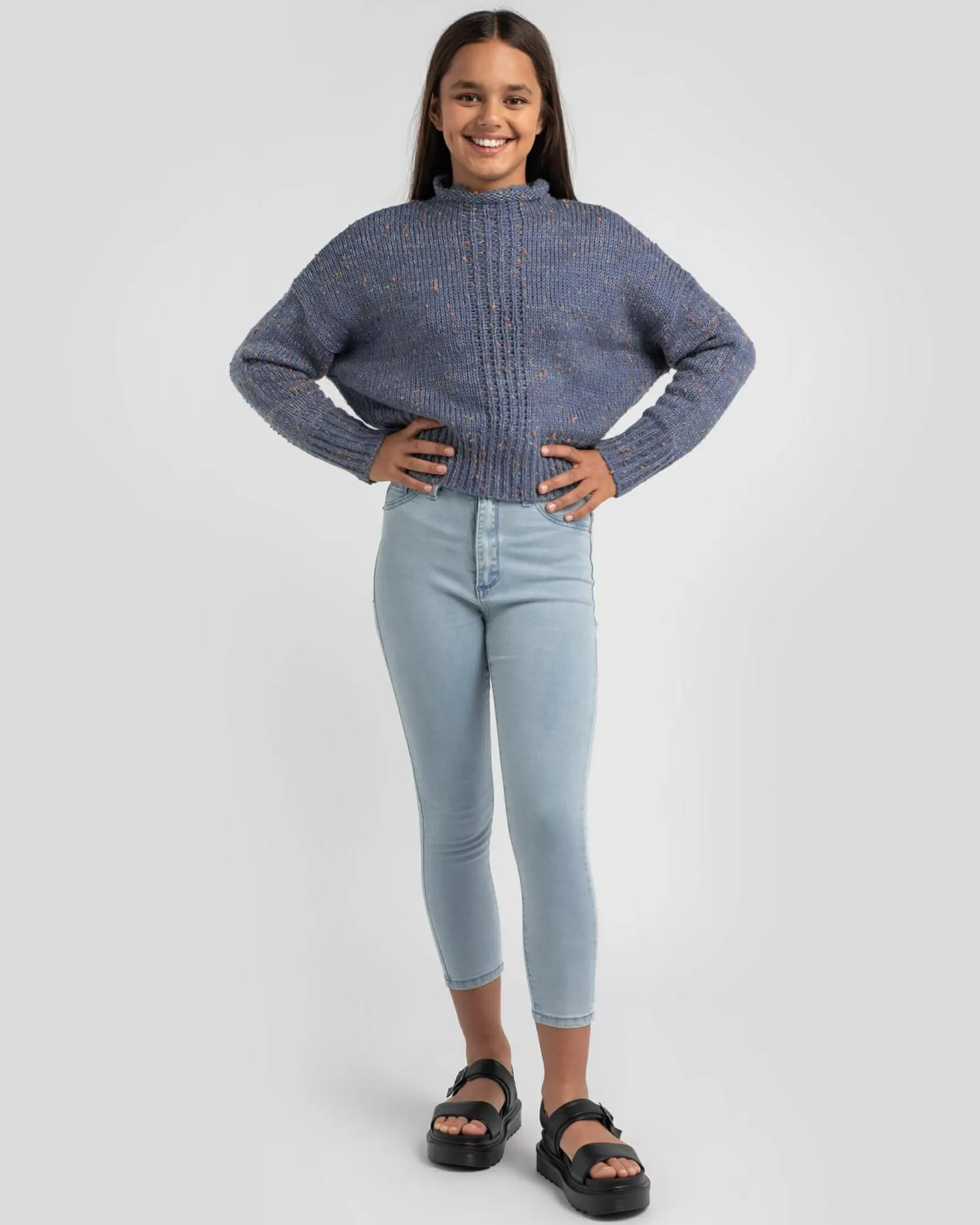 Girls' Flowin' Knit