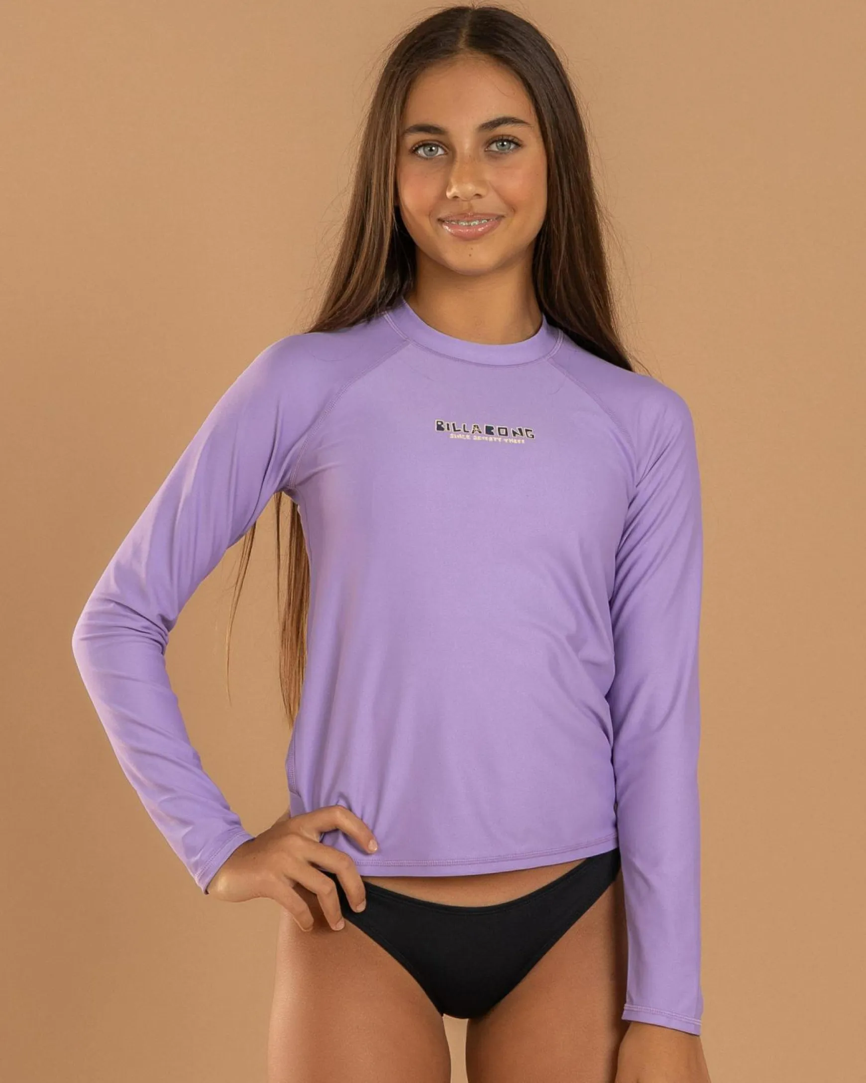 Girls' Heat Wave Long Sleeve Rash Vest
