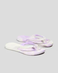 Girls' Kicks Marble Thongs