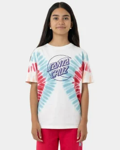 Girls' Moon Dot Outline Front T-Shirt