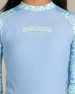 Girls' Oceanic Long Sleeve Rash Vest