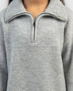 Girls' Stanford Collared Knit Jumper