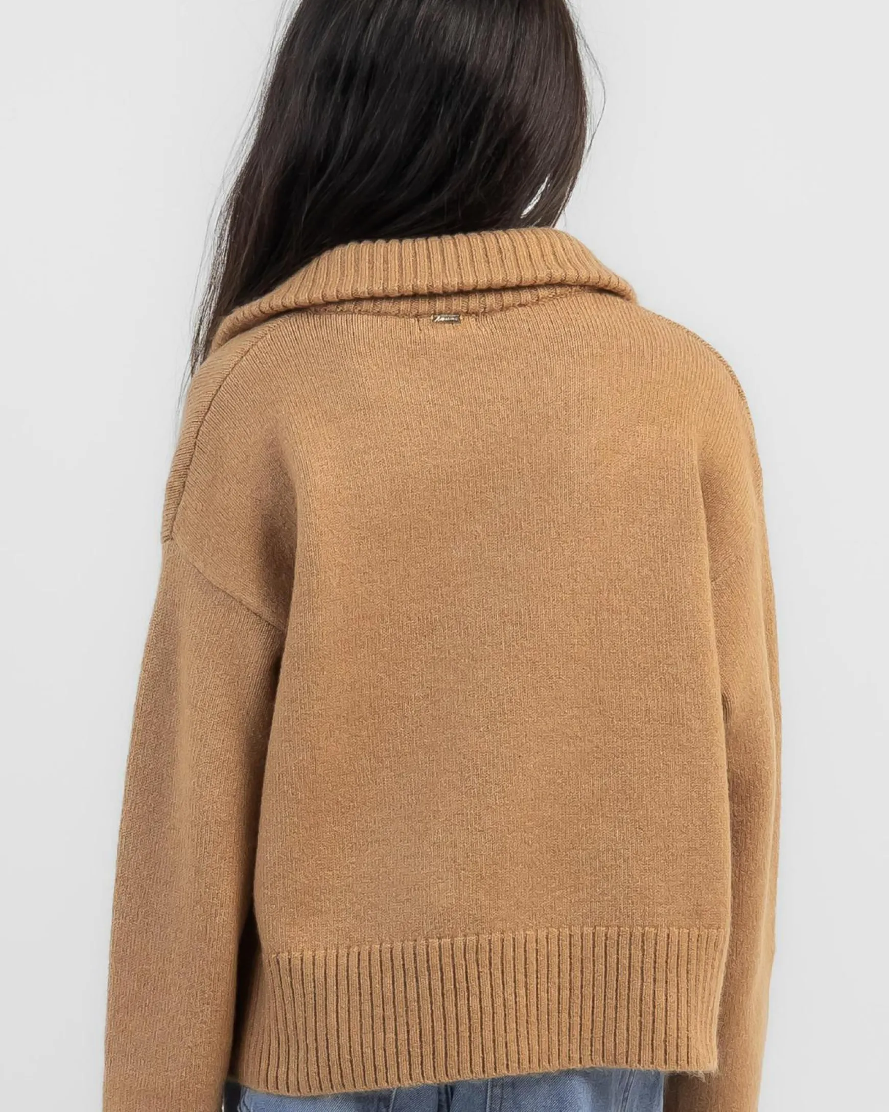 Girls' Stanford Collared Knit Jumper