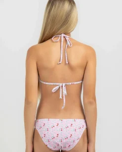 Girls' Strawberry Fields Triangle Bikini Set