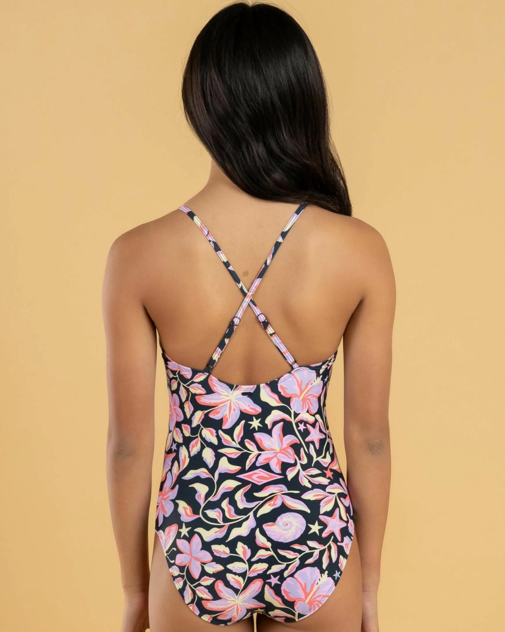 Girls' Sunset Skies One Piece Swimsuit