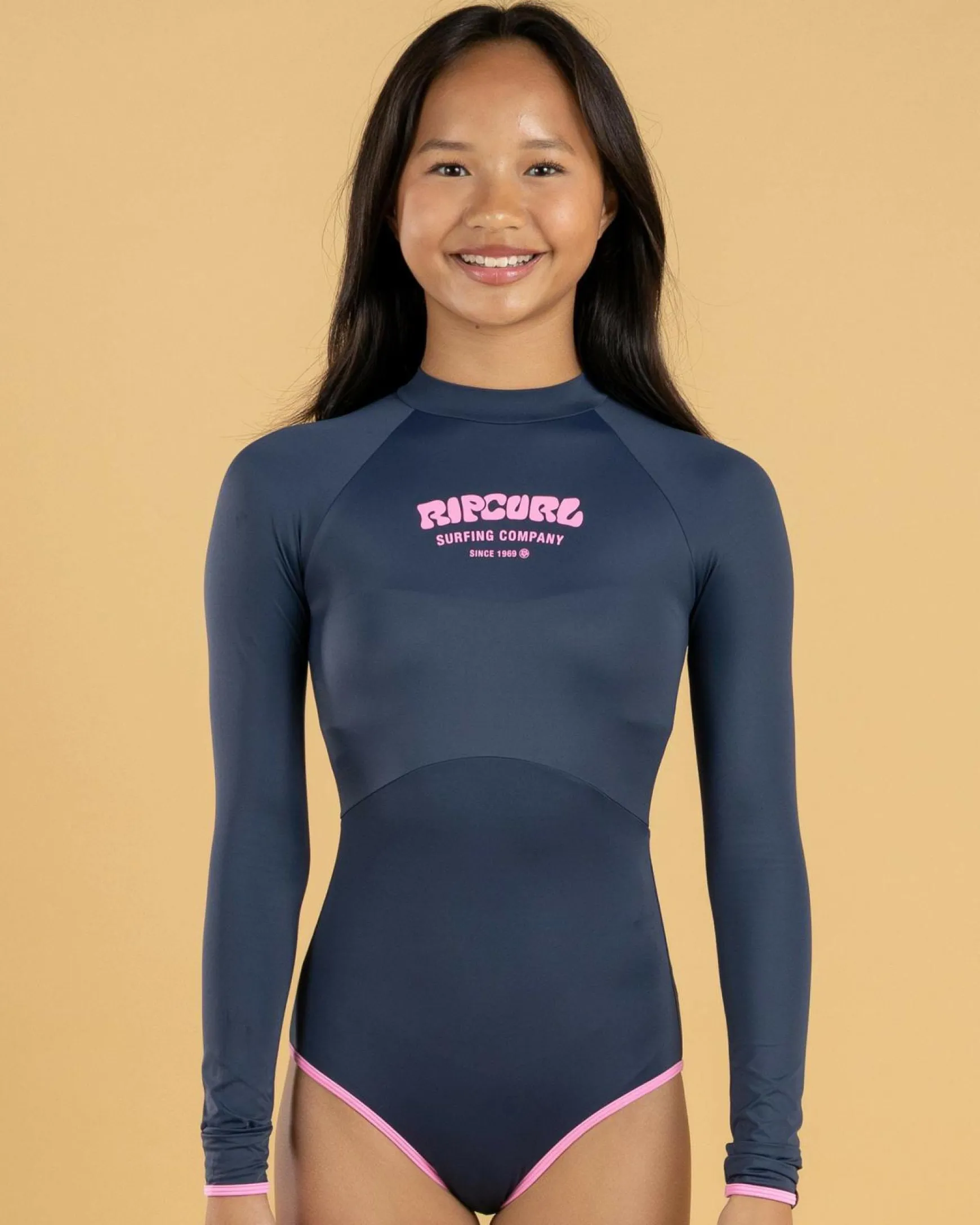 Girls' Surf Puff Long Sleeve Surfsuit