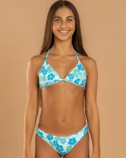 Girls' Tahiti Triangle Bikini Set