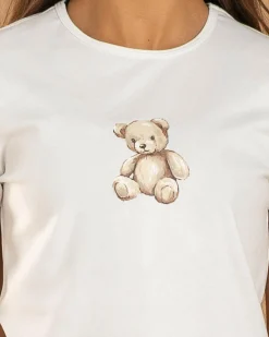 Girl's Teddy Bear Top
