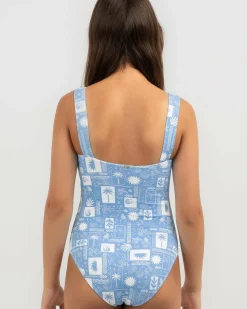 Girls' Vacay Vibe One Piece Swimsuit