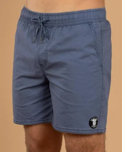Glint Elastic Waist Shorts