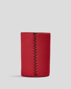 GN Maroon Stubby Cooler