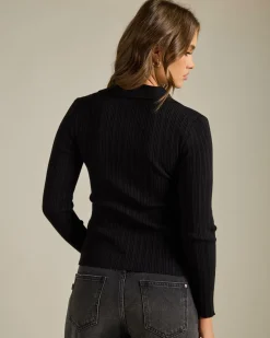 Grayson Knit Zip Top