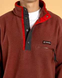 Helvetia Half Snap Fleece Sweatshirt
