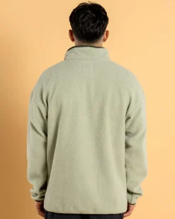 Helvetia Half Snap Fleece Sweatshirt