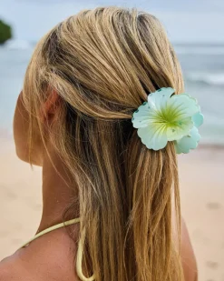 Hibiscus Flower Hair Claw Clip