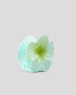 Hibiscus Flower Hair Claw Clip