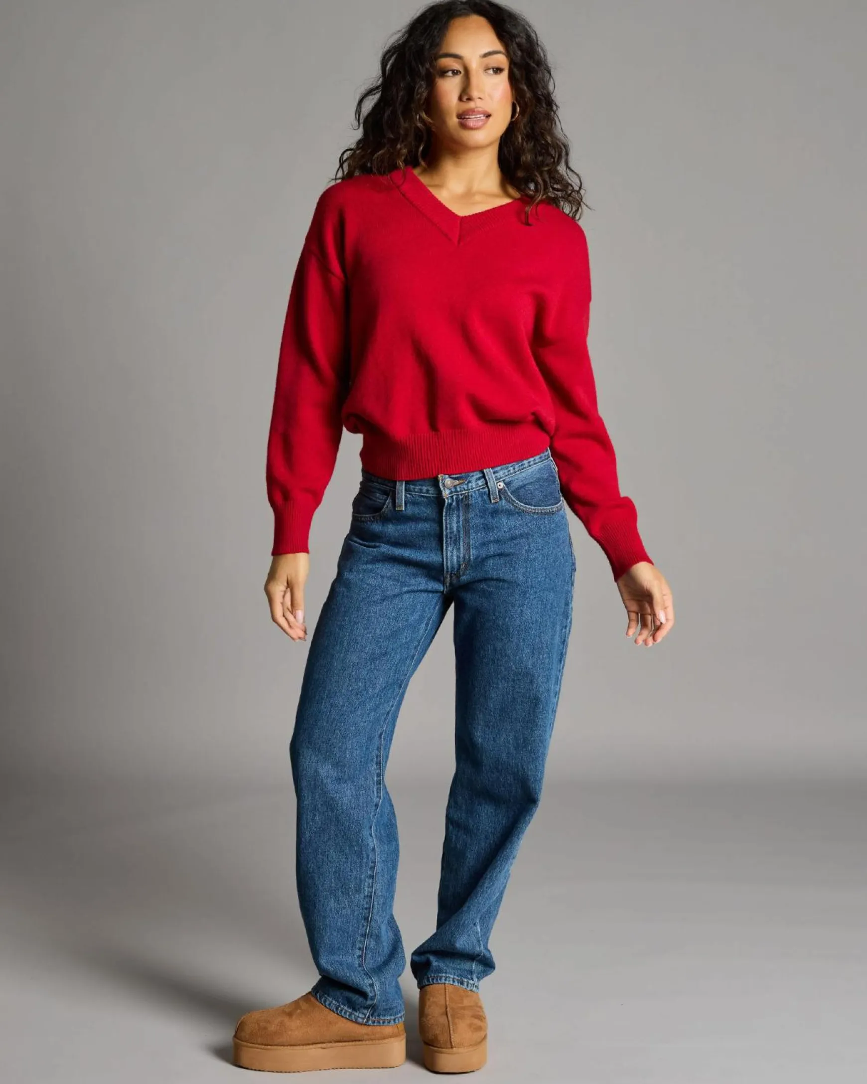 Hopkins V Neck Knit Jumper