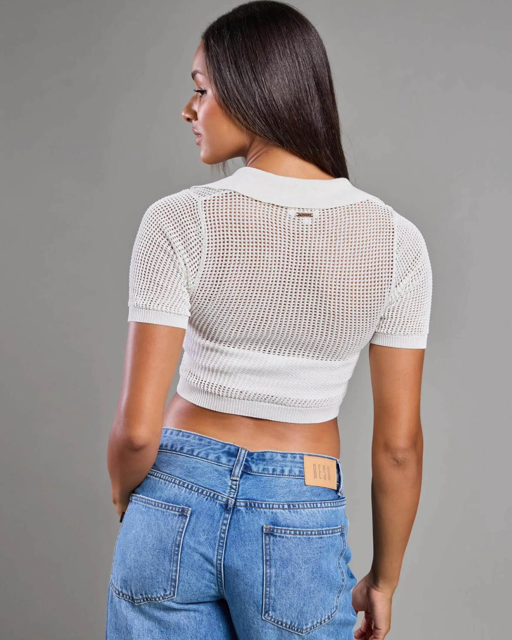 Ibiza Short Sleeve Cropped Shirt