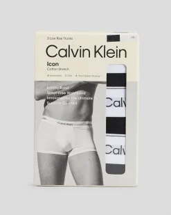 Icon Cotton Stretch Low Rise Trunk 3 Pack