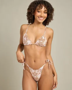 Impala Paisley Tie Side High Cut Bikini Bottom