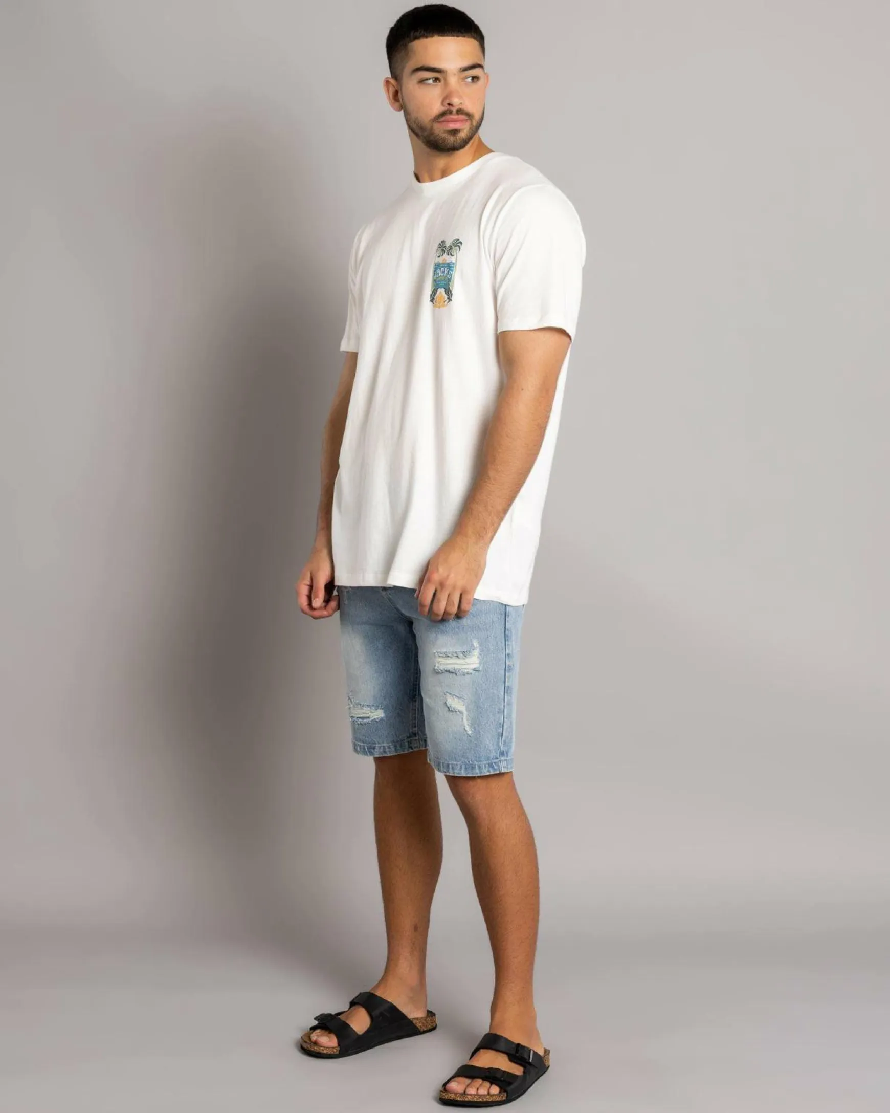 Impel Denim Shorts