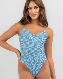 Journey Tie Back Minimal One Piece Swimsuit