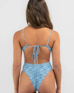 Journey Tie Back Minimal One Piece Swimsuit