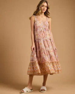 Just For You Shine On Midi Dress