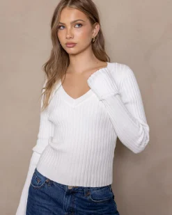 Khloe Long Sleeve Knit Top