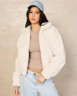 Kick On Faux Fur Jacket