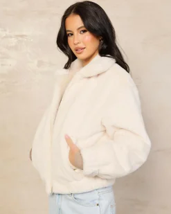 Kick On Faux Fur Jacket