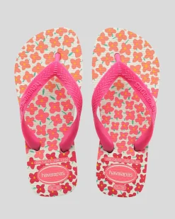 Kids' Flores Thongs