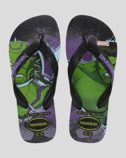 Kids' Marvel Hulk Thongs