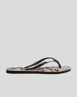 Kids' Slim Ditsy Bloom Thongs