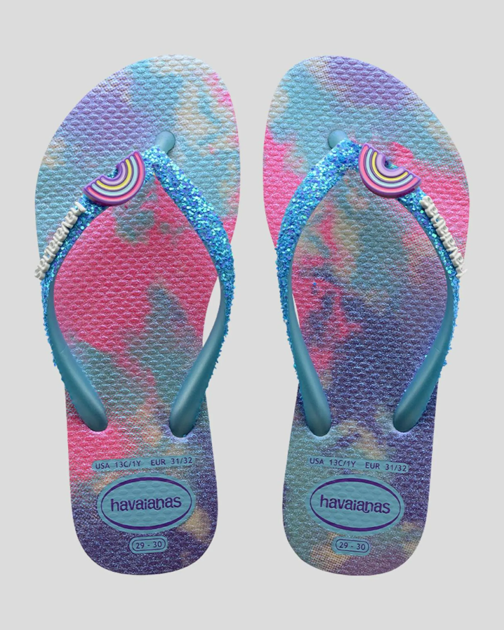 Kids' Slim Glitter Thongs