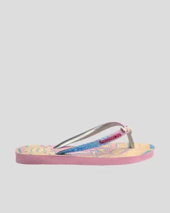 Kids' Slim Glitter Thongs