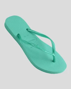 Kids' Slim Metallic Thongs