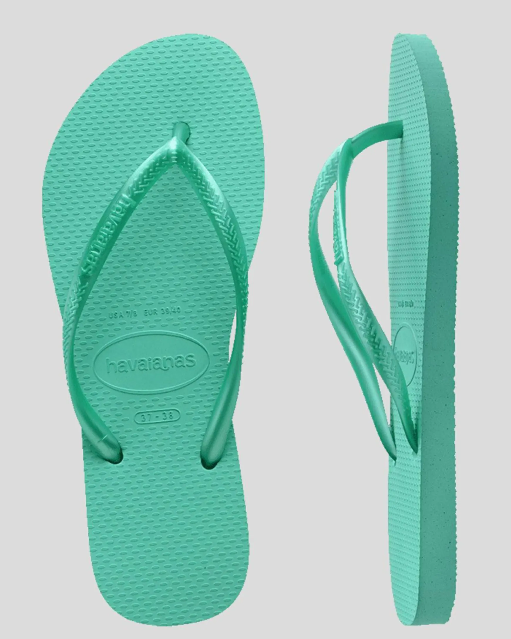 Kids' Slim Metallic Thongs